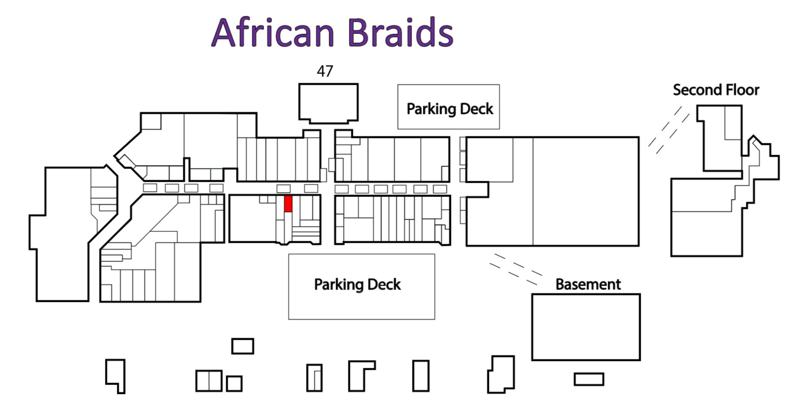 African Braids storefront