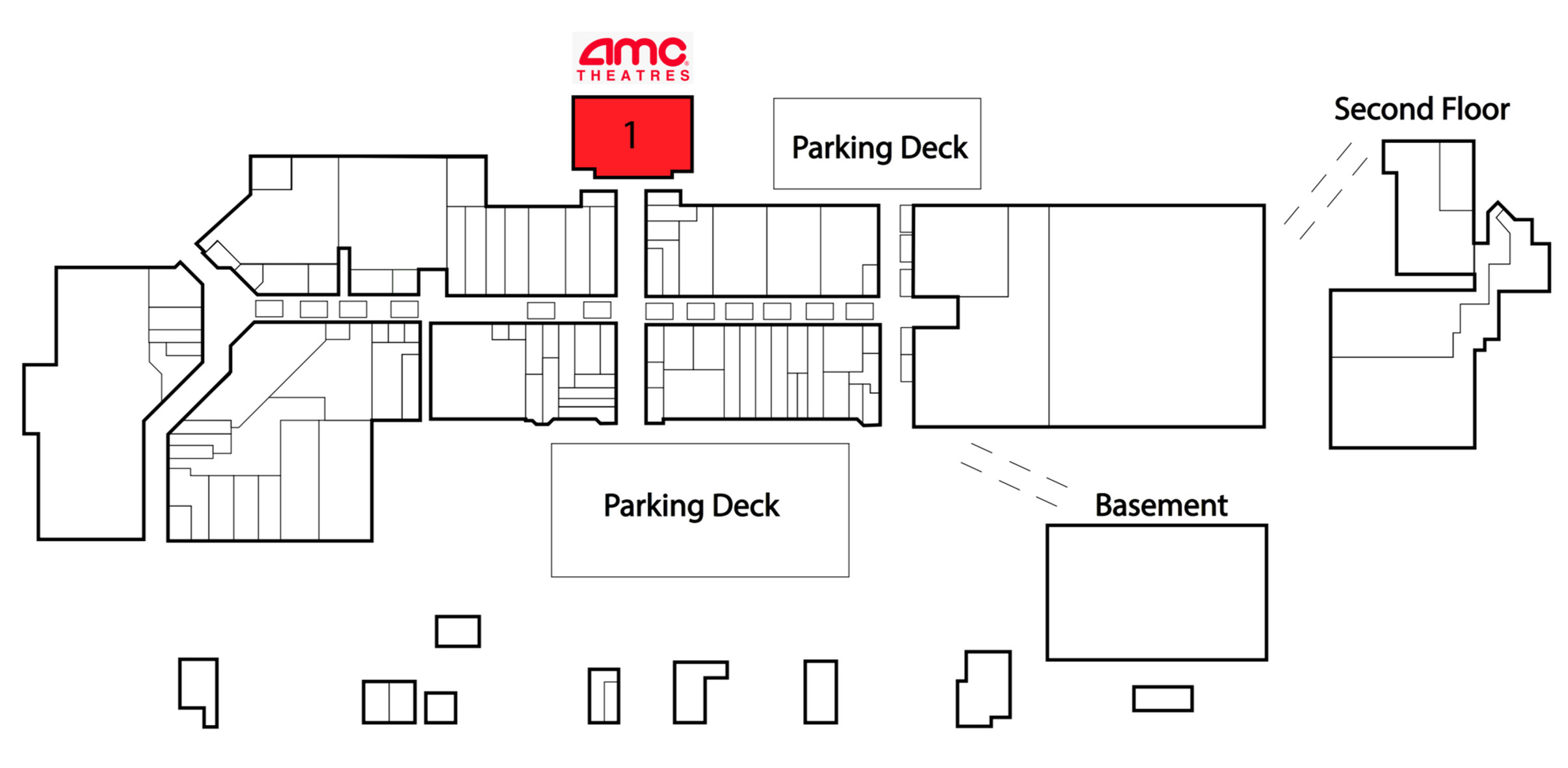 Amc Theatres storefront