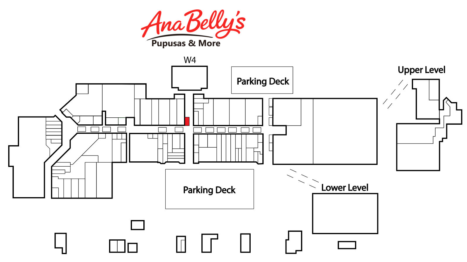 Ana Belly’s Pupusas storefront