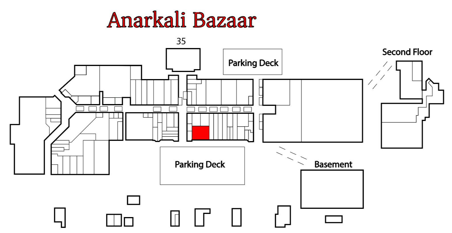 Anarkali Bazaar storefront