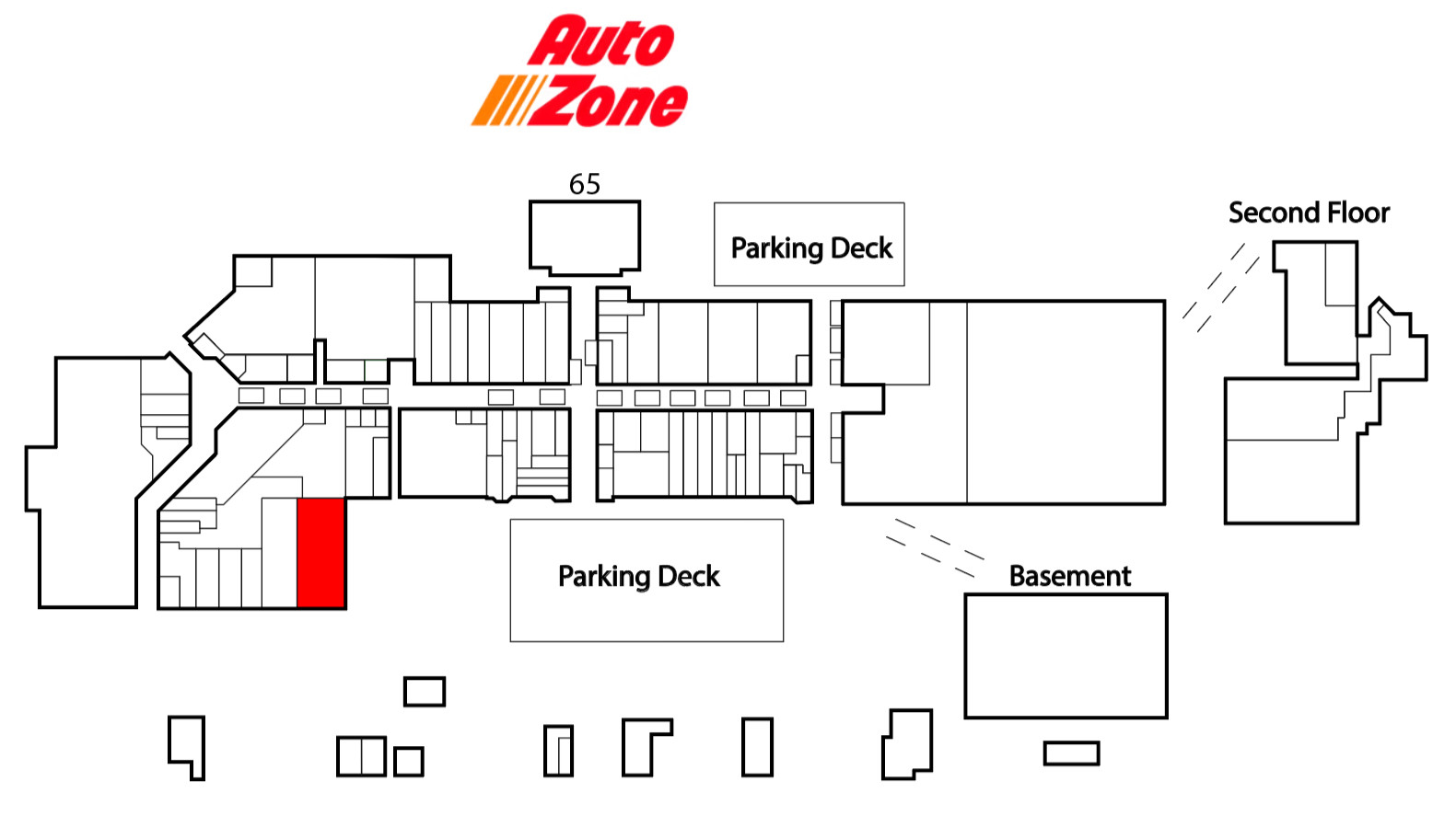 Auto Zone storefront