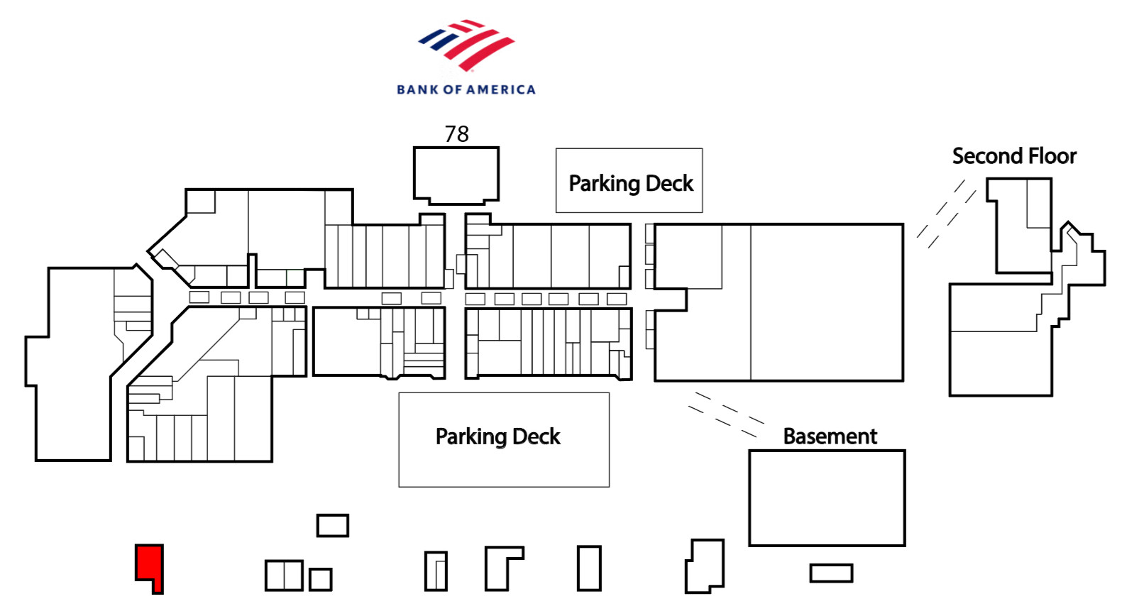Bank of America storefront