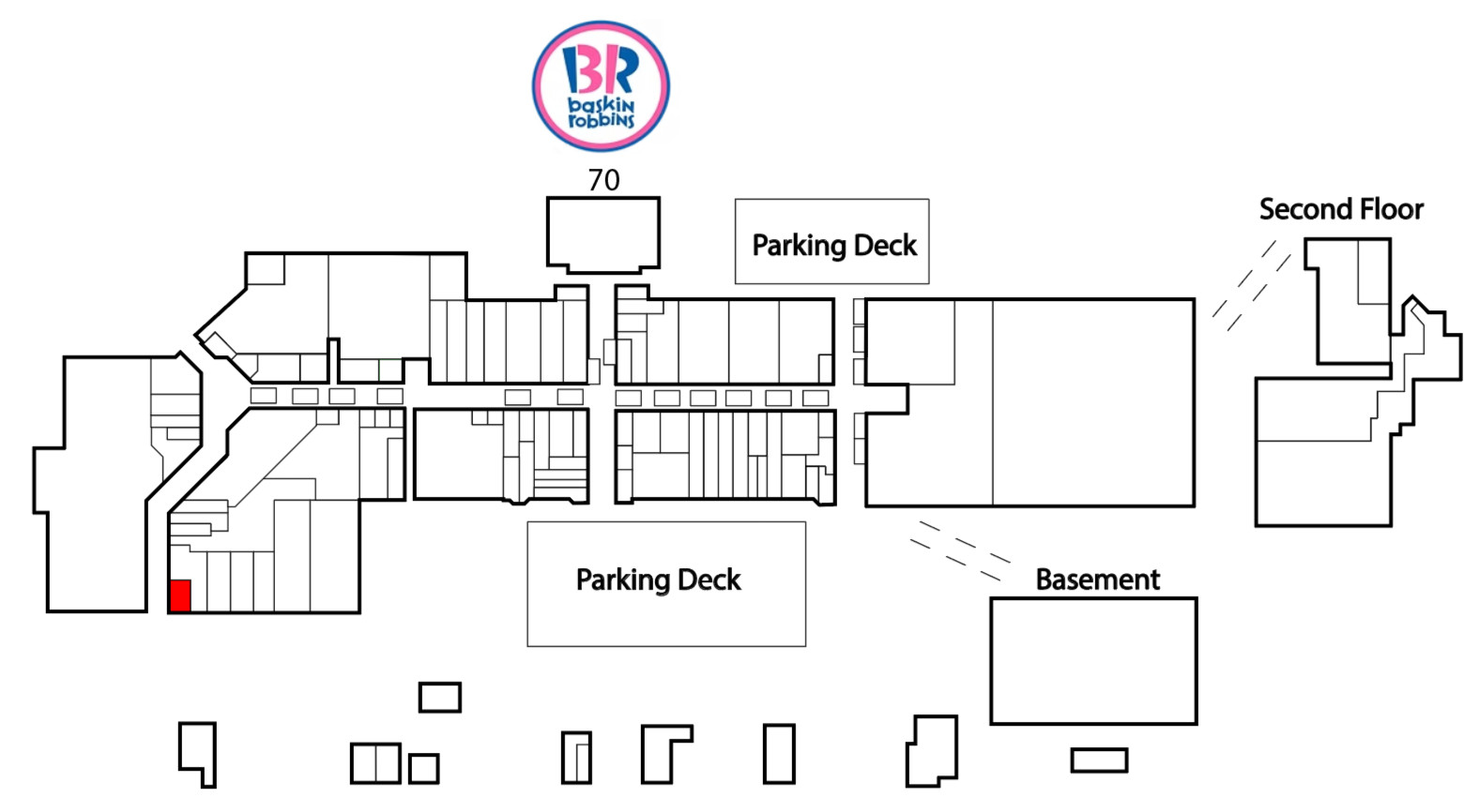 Baskin Robbins storefront