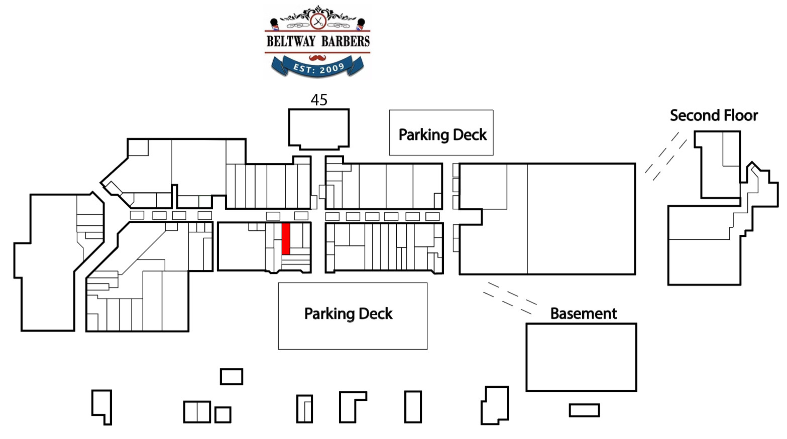 Beltway Barbers storefront