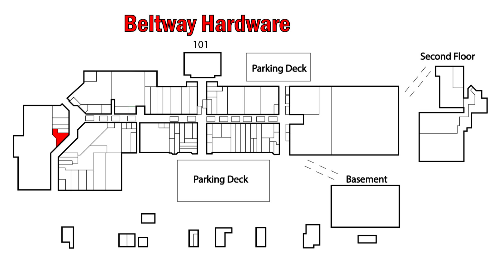 Beltway Hardware storefront