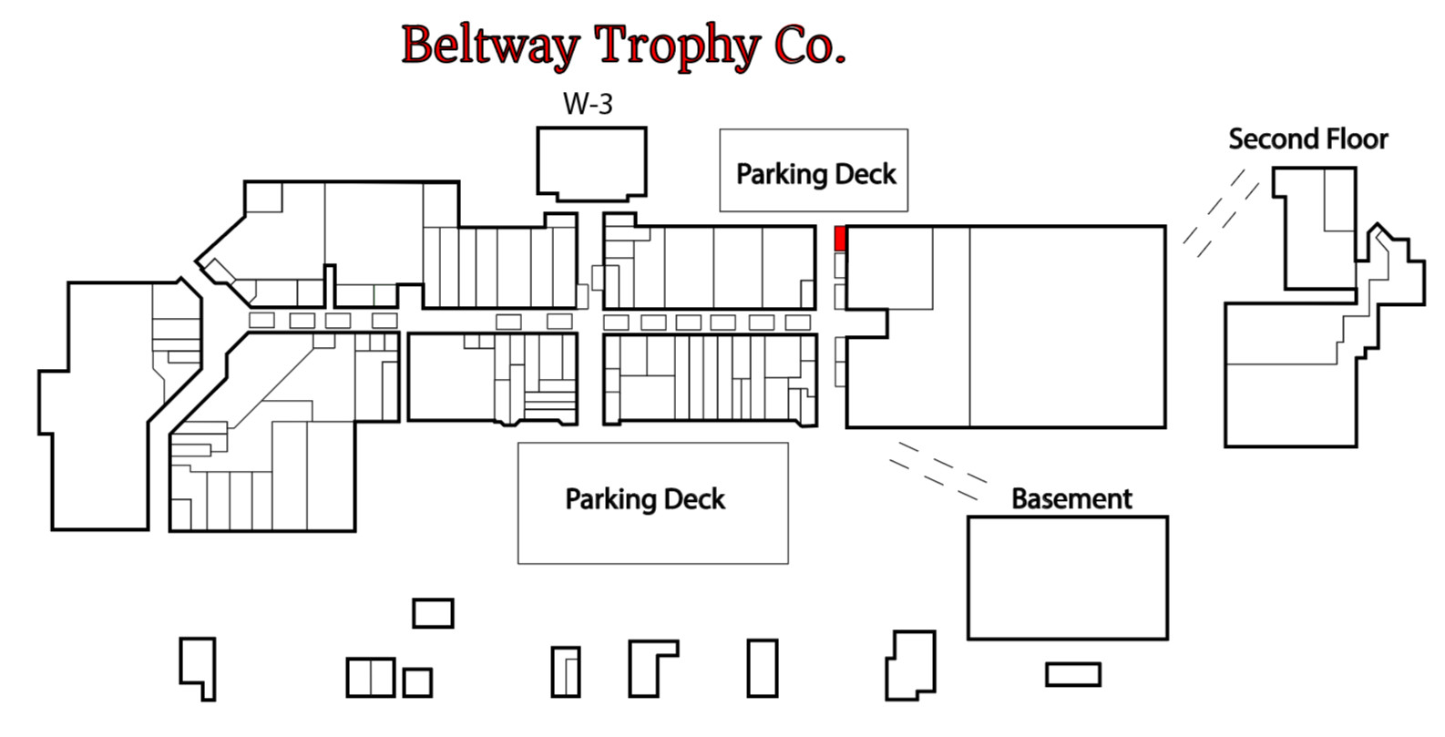 Beltway Trophy Co storefront