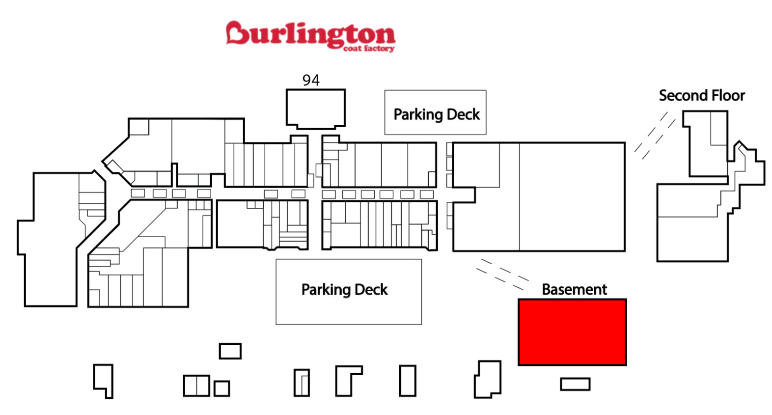 Burlington storefront