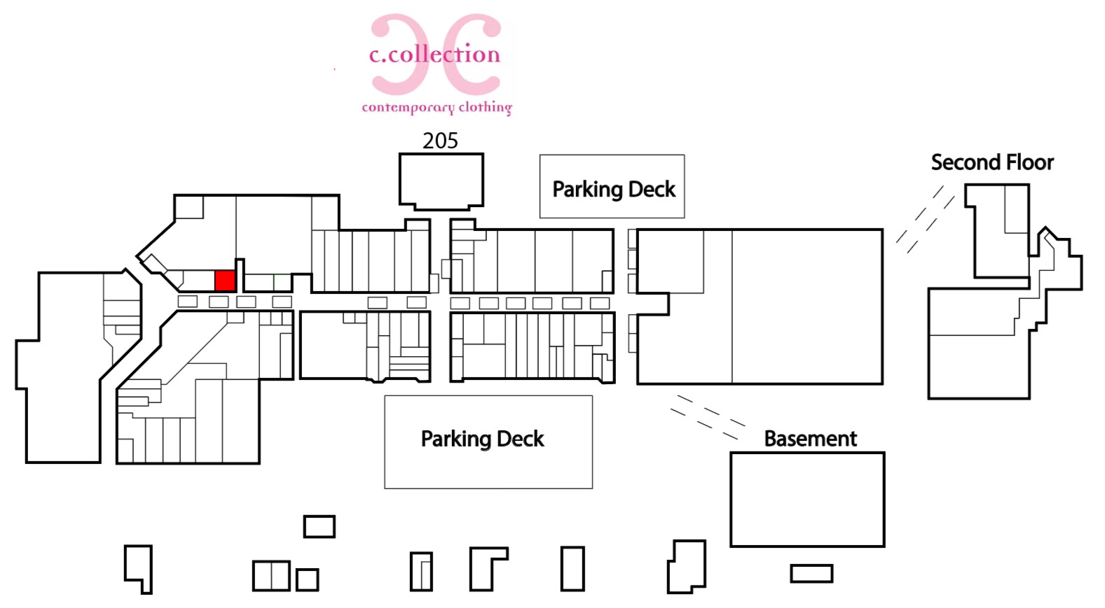 C Collection storefront