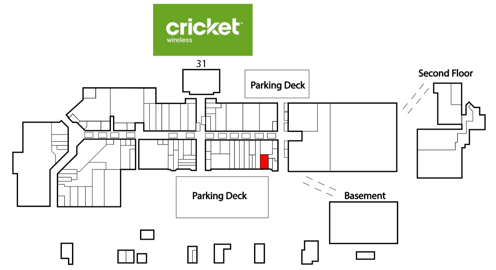 Cricket Wireless storefront