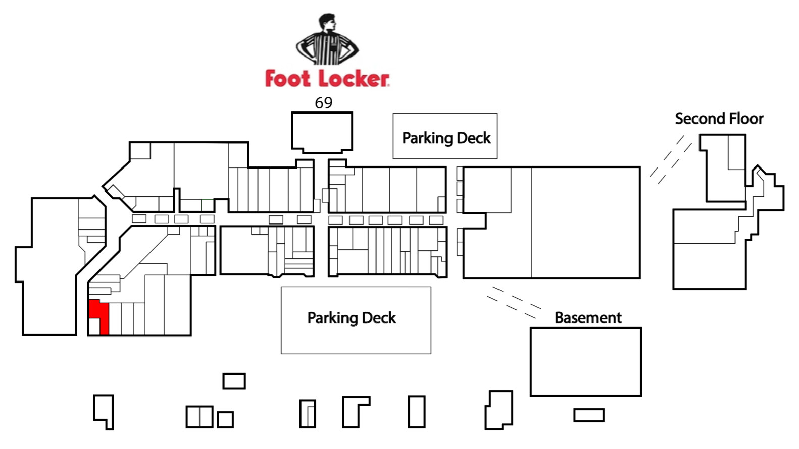 Foot Locker storefront