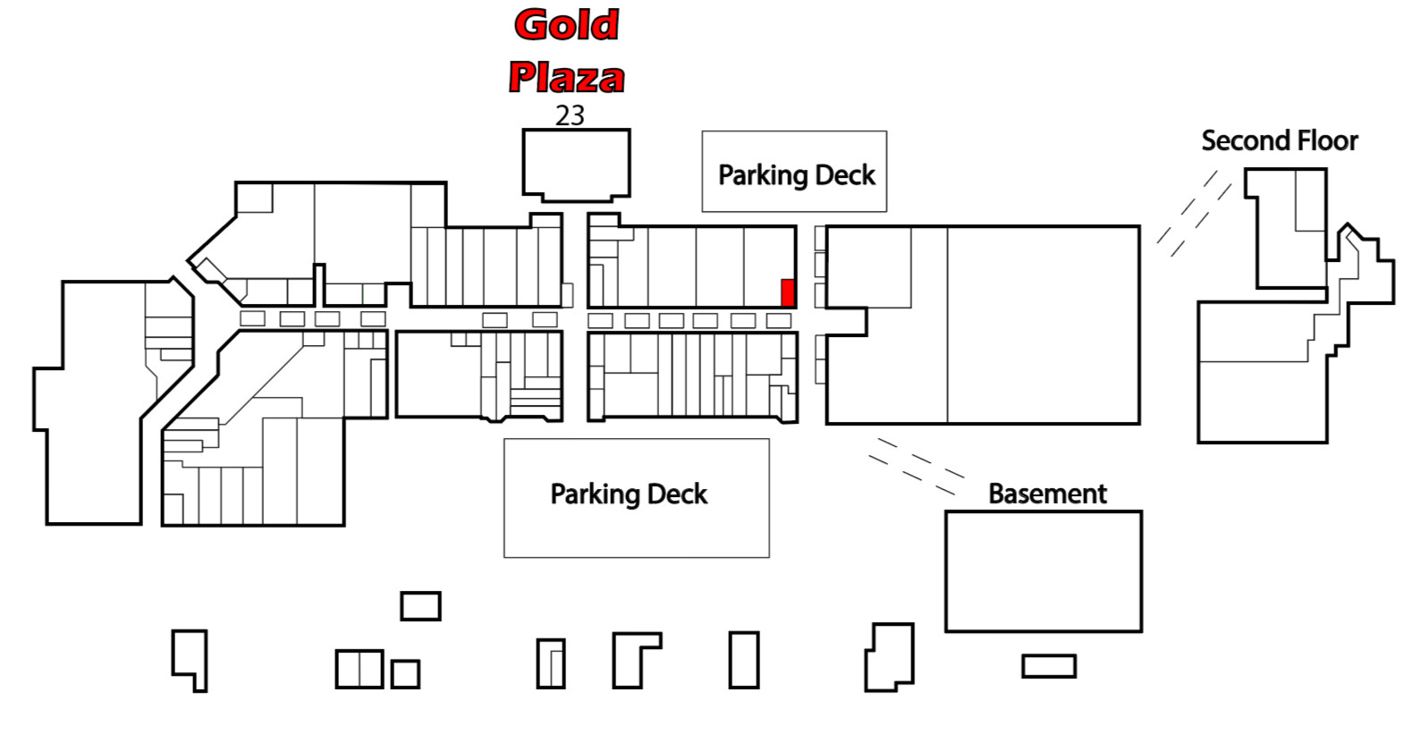 Gold Plaza storefront