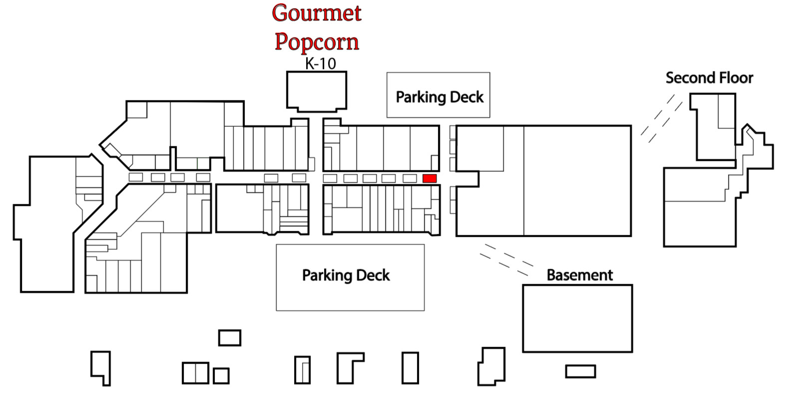 Gourmet Popcorn storefront