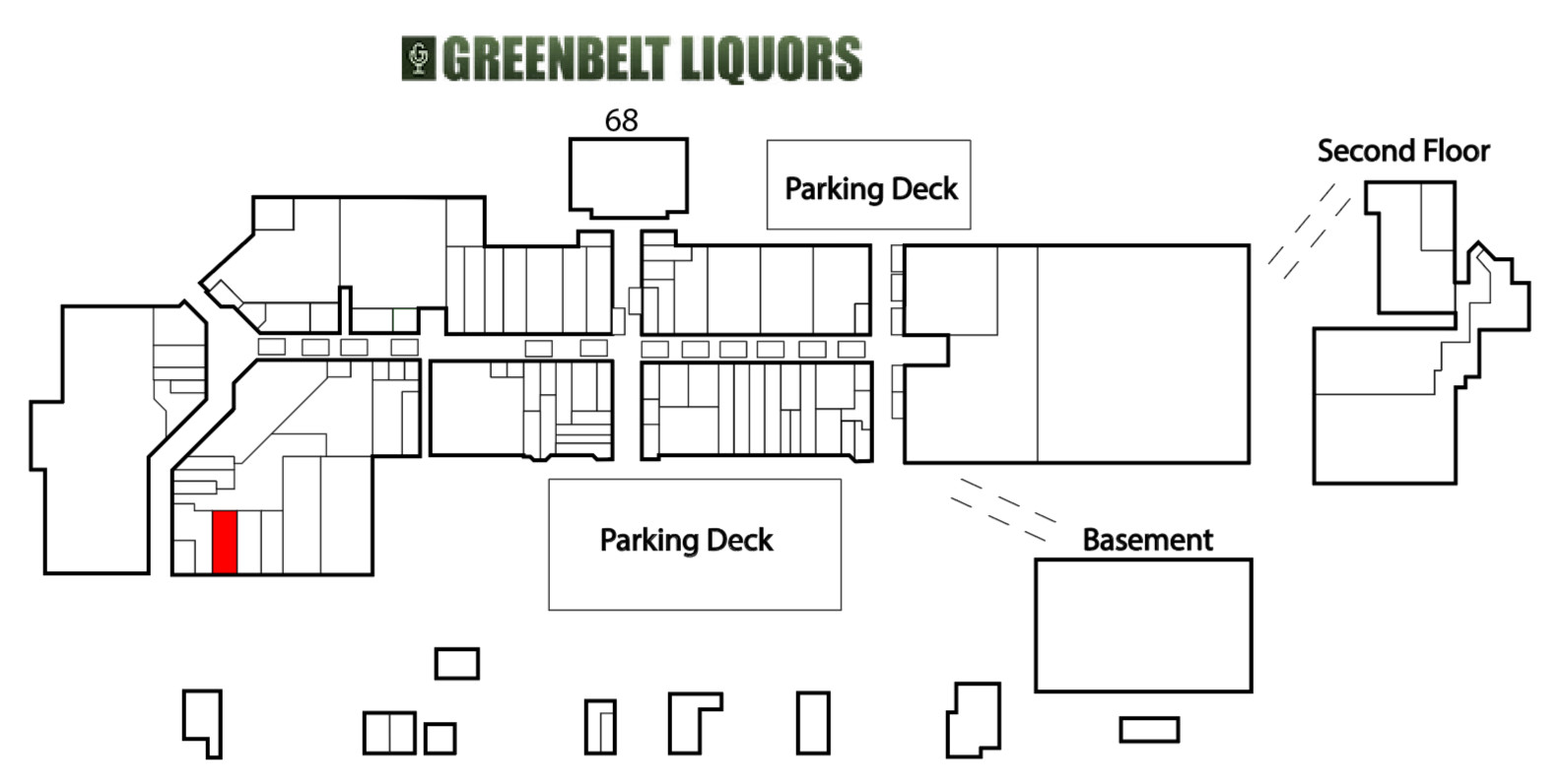 Greenbelt Liquors storefront
