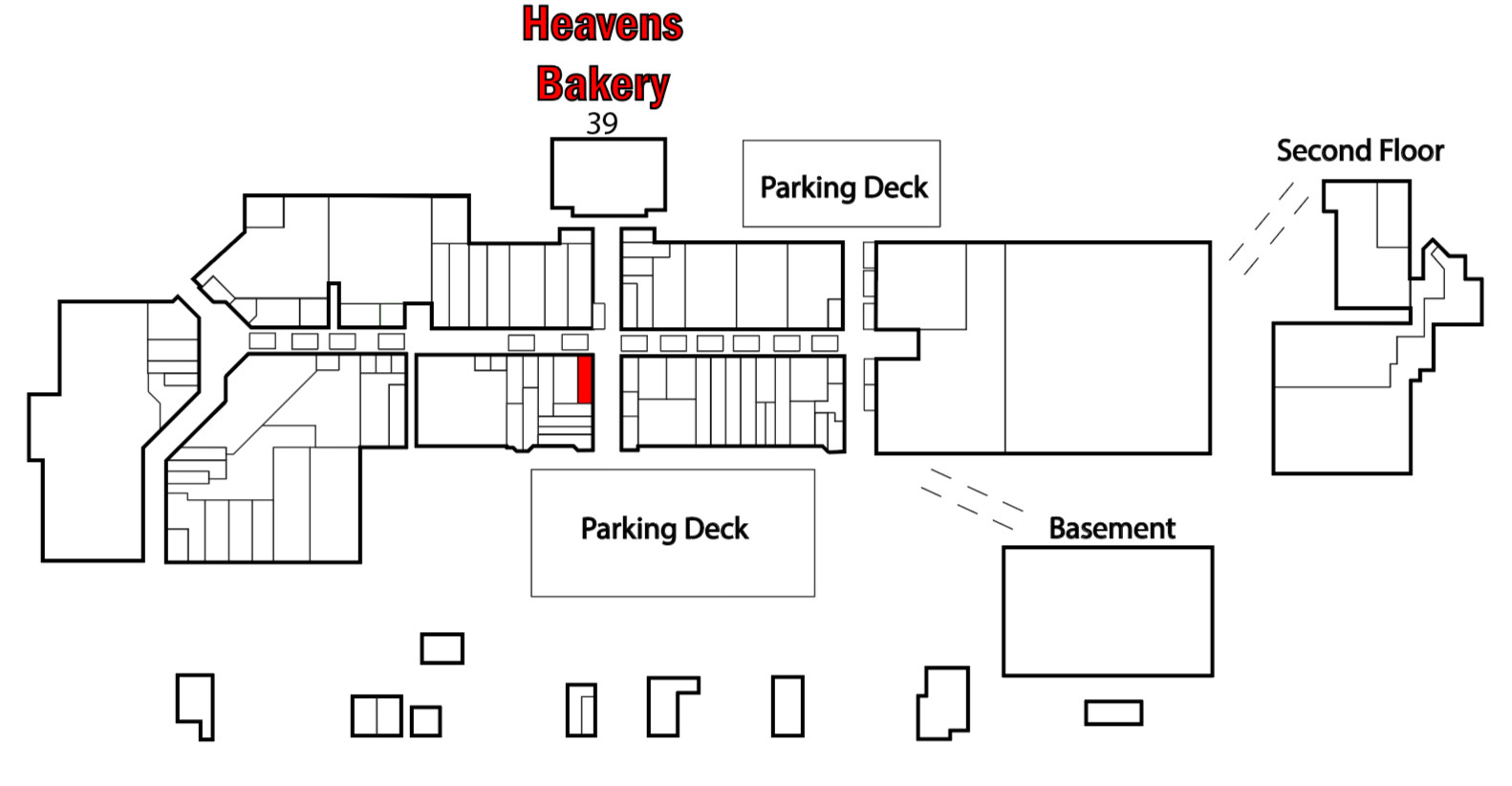 Heavens Bakery storefront