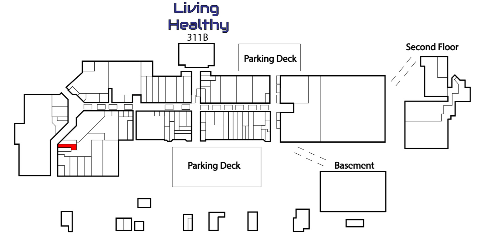 Living Healthy storefront