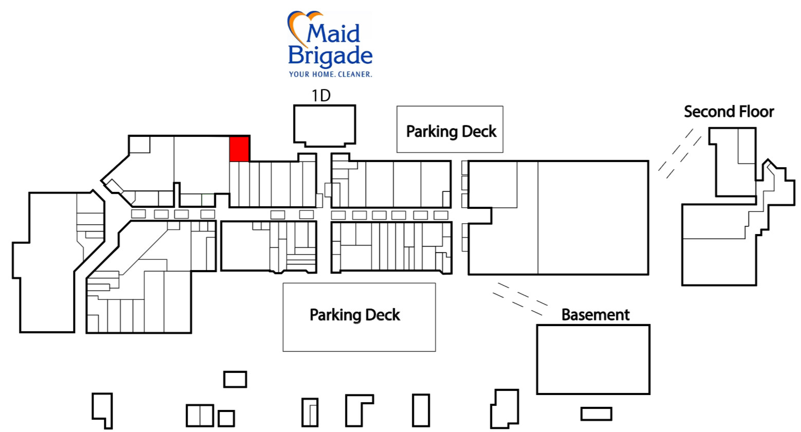 Maid Brigade storefront