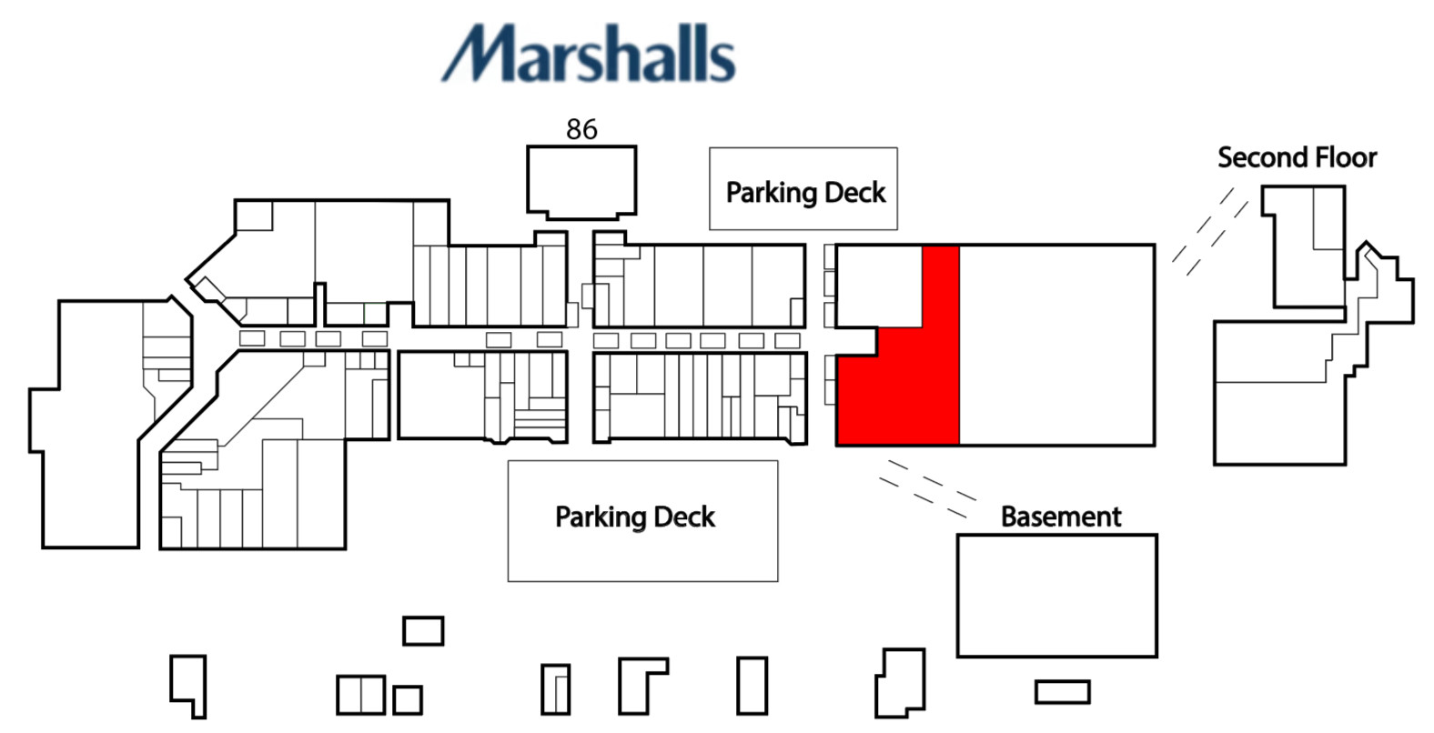 Marshalls storefront