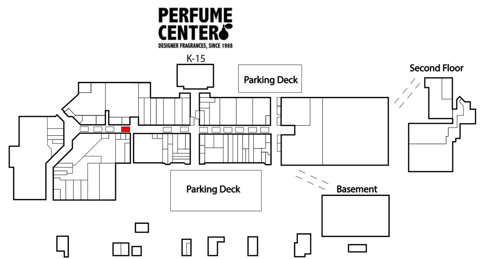 Perfume Center storefront