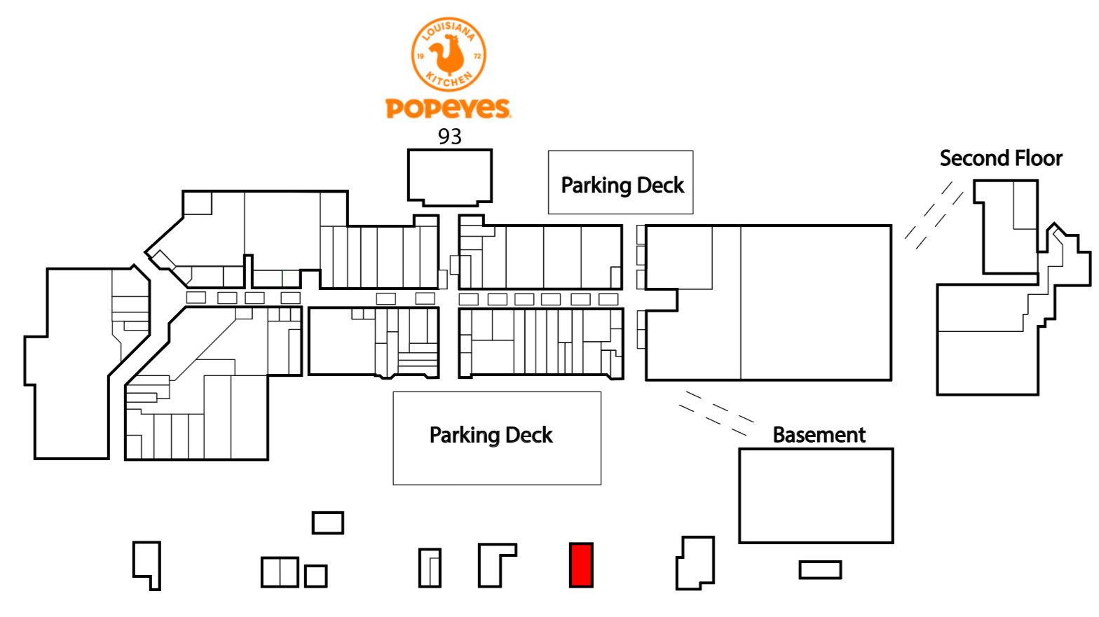 Popeyes storefront