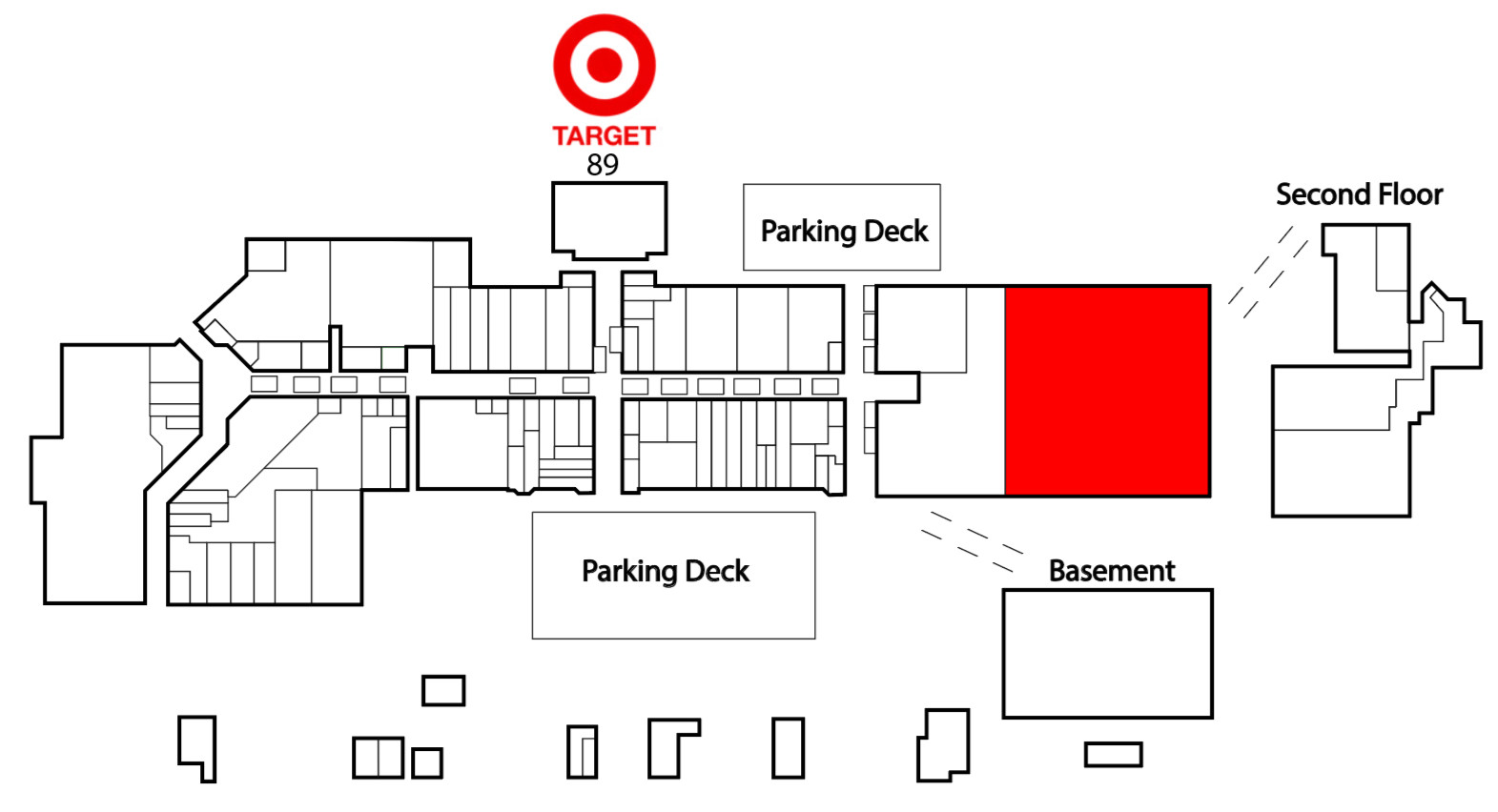 Target storefront