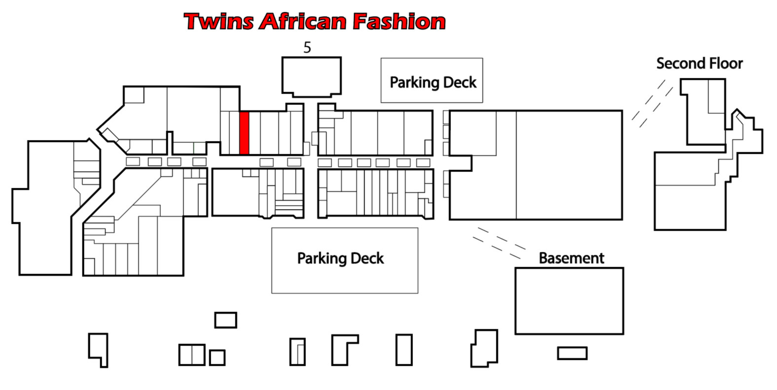 Twins African Fashion storefront